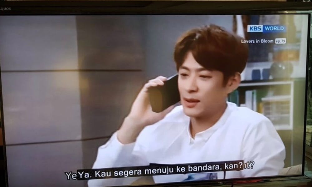印尼電視螢幕上的韓國觀光宣傳——台灣也能讓近鄰時興新北向嗎？