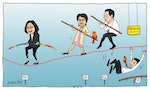 CARTOON: Taiwan's Glorious Balancing Act