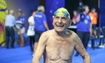 百歲老人50米自由泳破紀錄，快了35秒