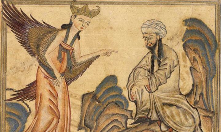 Mohammed_receiving_revelation_from_the_a