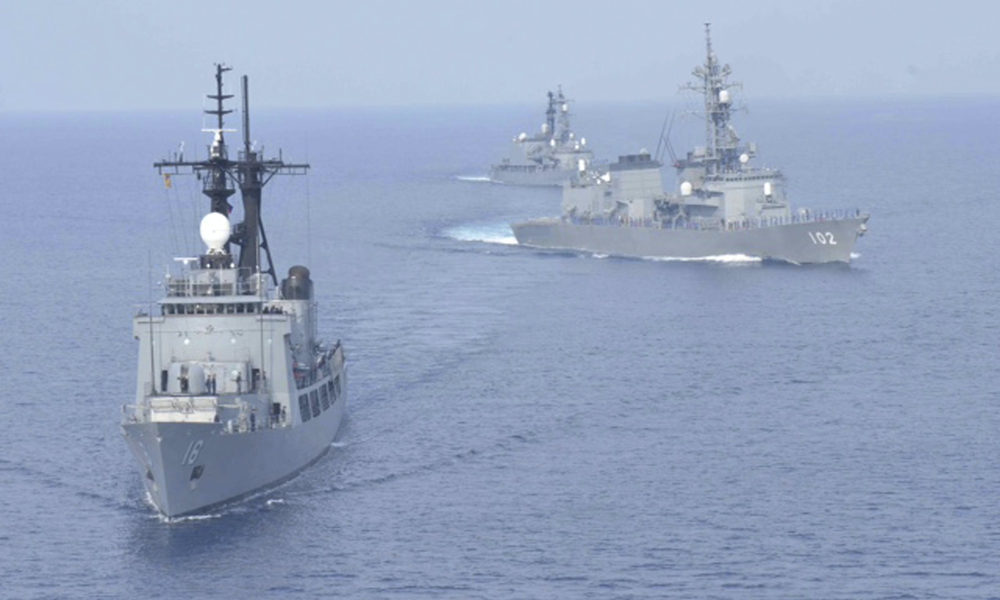 Warships Are Gathering in the South China Sea