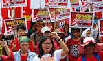 菲律賓勞動節大示威，指責杜特蒂未兌現選舉承諾