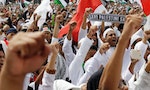 美大使館將遷耶路撒冷，印尼穆斯林集會抗議