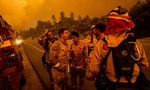 【圖輯】野火燒不盡的加州進入緊急狀態　2消防員殉職近4萬人逃離家園