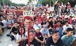 馬可仕戒嚴46週年這天，菲律賓人抗議杜特蒂獨裁