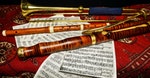 巴洛克低音管，巴洛克長笛，與巴洛克小號