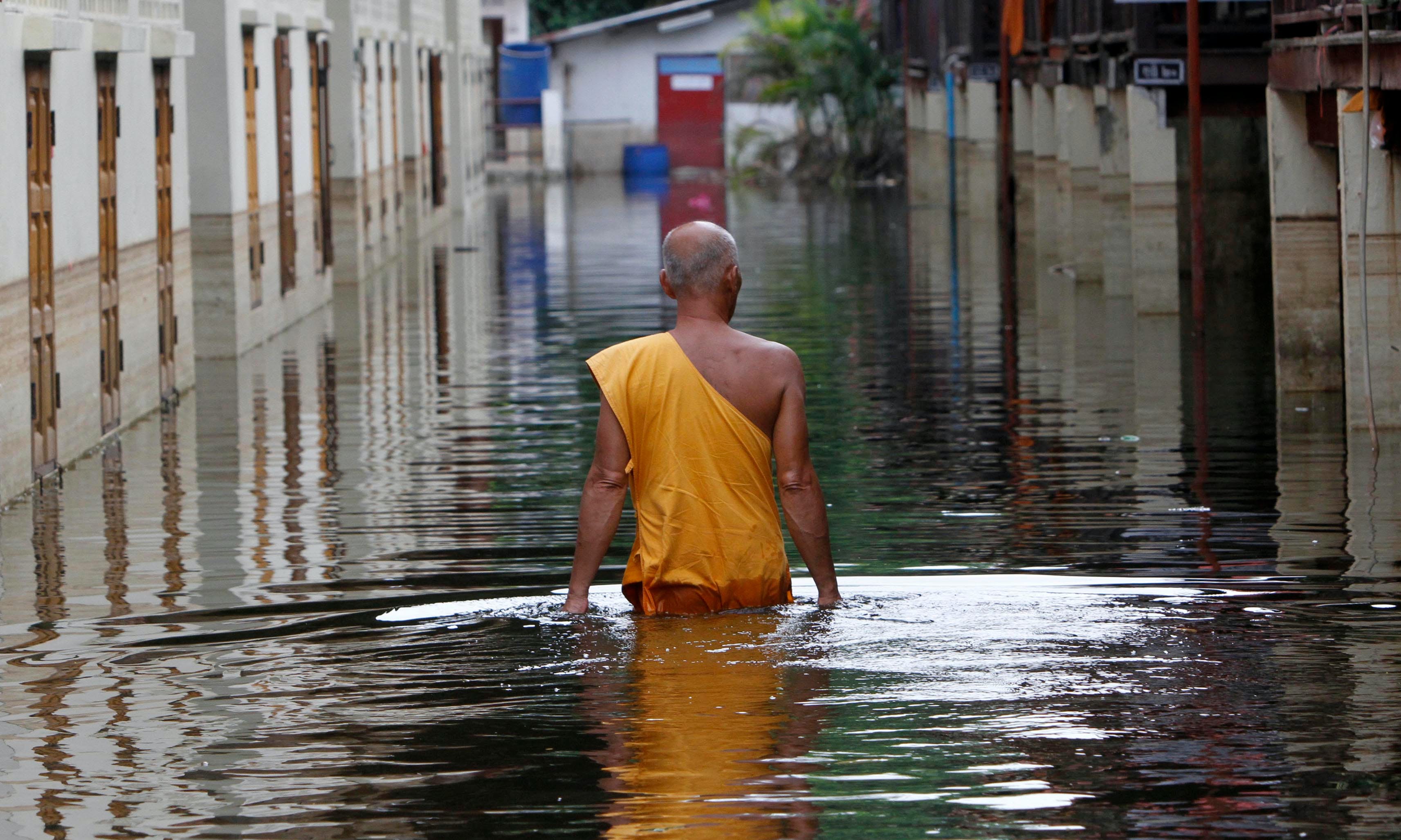 海平面不斷上升，2030年曼谷4成土地恐被淹沒