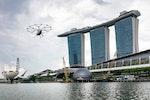 空中計程車 新加坡濱海灣試飛