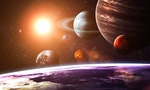 Solar system and space objects. Elements of this image furnished by NASA - 圖片
