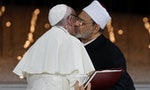 首位踏上阿拉伯半島與伊斯蘭對話的教宗：宗教絕不能煽動戰爭