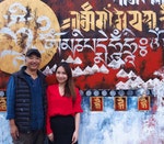 圖二、不丹當代藝術之父_Asha_Kama_與丹之寶創辦人呂若潔