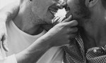 Gay Couple Love Home Closeup - Image