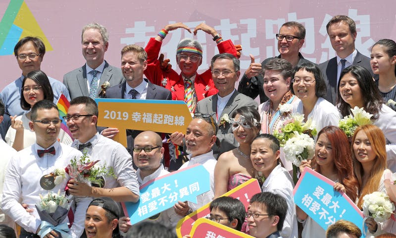 Celebrations and Vows to Fight on As Taiwan Registers First Same-Sex Marriages
