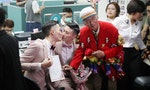 【圖輯】亞洲第一次「同婚登記」起跑：讓所有人團結在愛的旗幟下