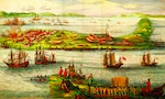 荷蘭人在台灣的堡壘：十七世紀中期，荷蘭人所繪台南熱蘭遮堡全圖，荷蘭人占領台灣，作