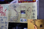 越南移工朋友用貼紙標記出越南的家鄉