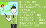 【插畫】颱風天的「太陽雨」，日文該怎麼說？