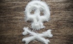 unhealthy white sugar concept - 圖片