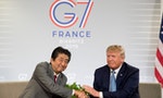 G7峰會後：安倍買美國粟米，盼特朗普在日韓貿易戰發聲？