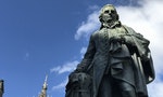Adam Smith Statue in Edinburgh Scotland - 圖片