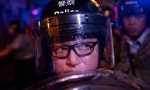 示威者沒有喬裝市民，但香港警察在「喬裝」警察