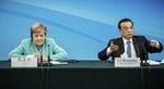 德國總理梅克爾會見中國國務院李克強