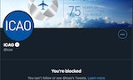 ICAO推特帳號封鎖