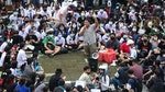 泰國抗議人士就地開講
