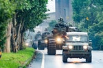 國軍戰備週  陸軍3部戰車罕見出現宜蘭街頭