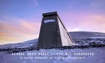 為讓倖存者能享受美味餅乾，OREO在冰天雪地中蓋了一棟「末日保險庫」