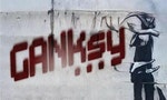 模仿Banksy的百幅塗鴉作品並低價出售：AI街頭藝術家——GANksy