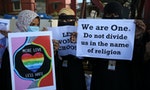 因度伊斯蘭穆斯林婦女抗議婚姻改變宗教信仰衝突