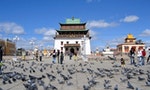 蒙古烏蘭巴托藏傳佛教中心甘丹寺(21世紀初景象)