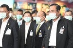 泰國總理帕拉育視察機場檢疫措施
