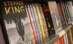 Stephen King writer Books for Sale in a Bookshop in the City Center in Milan,Italy January 2019