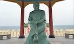 蔣經國 Statue of President Chiang Ching-kuo at Dongyin, Lienchiang, Fukien (Fujian), Taiwan (ROC)
