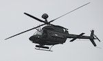 飛行訓練重落地的OH-58D戰搜直升機，是遏阻中共武力犯台的重要戰力