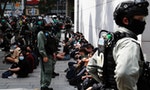 Hong Kong Police Blockade Legislature Ahead of National Anthem Vote