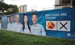 新加坡大選東海岸集選區工人黨競選看板
