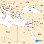 黎巴嫩地圖