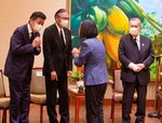 總統接見日本弔唁李登輝訪台團