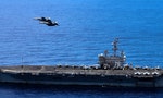 雷根號駛向東沙島海域進行軍演，美軍機對中國再創「最近距離」抵近偵察記錄