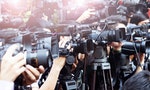 新聞攝影記者採訪拍攝媒體