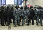 納瓦尼；俄羅斯警察