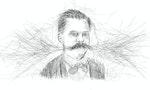 尼采 Friedrich Nietzsche Sketch