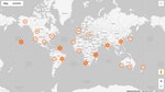 全球修理咖啡地圖（取用日期：2021-08-22）