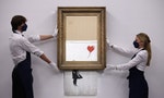 碎掉的作品卻漲了近18倍：你還記得街頭藝術家Banksy的《氣球女孩》嗎？