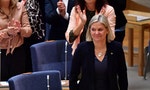 一週內當選兩次，瑞典第一位女首相安德森面臨極右派分裂的政局挑戰