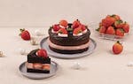 不能-莓-有你-bac夢幻逸品-黑嘉侖草莓巧克力蛋糕-莓-滿回歸-6吋售價950