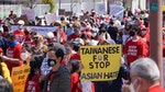 台灣人參與遊行 支持亞裔團結